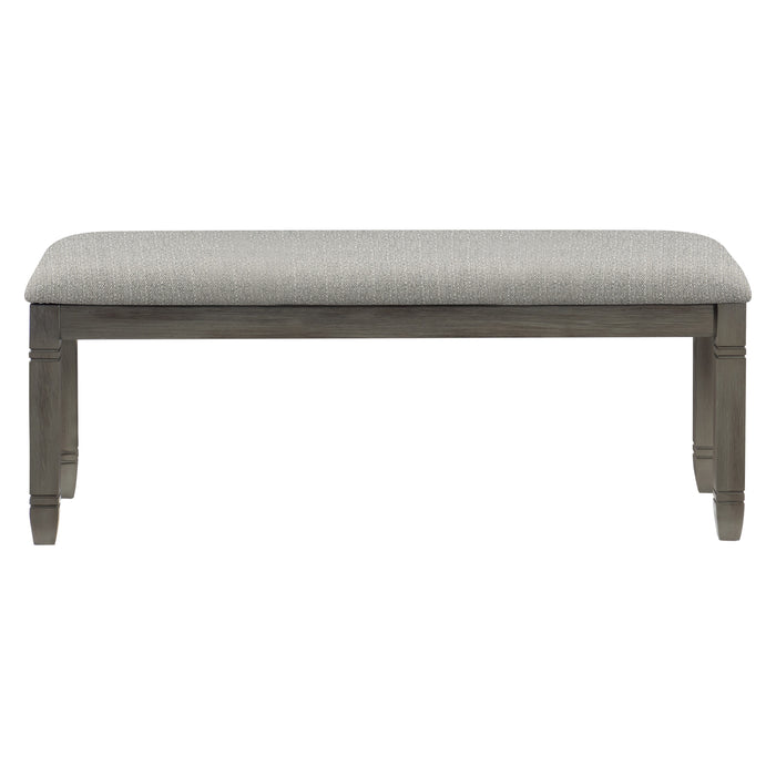 Granby Bench in Gray - 5627GY-13 - FAMSA Furniture (TX)