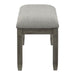 Granby Bench in Gray - 5627GY-13 - FAMSA Furniture (TX)