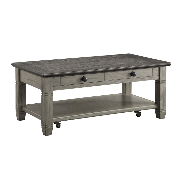 Granby Cocktail Table in Gray - 5627GY-30 - FAMSA Furniture (TX)