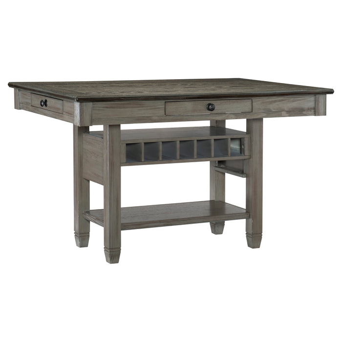 Granby Counter Height Table in Gray - 5627GY-36* - FAMSA Furniture (TX)