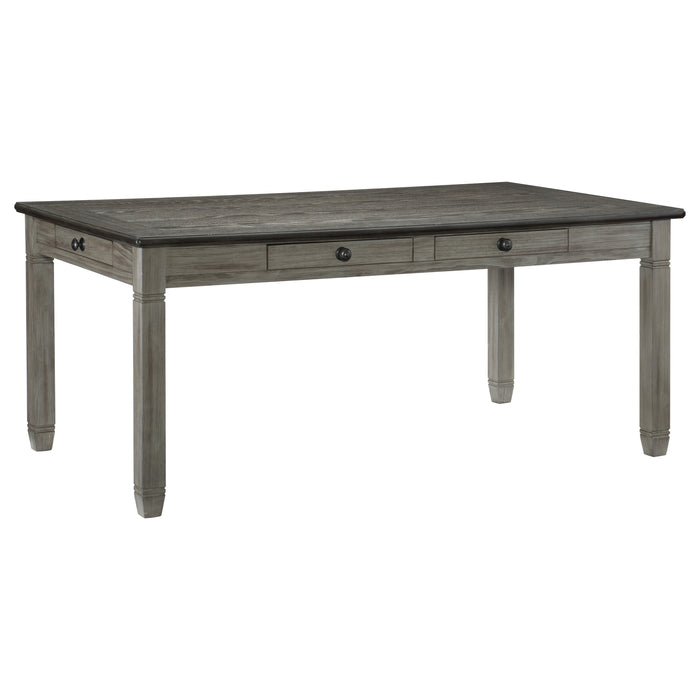 Granby 5pc Set (TB+4S) in Gray - 5627GY-72*5 - FAMSA Furniture (TX)