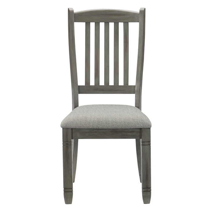 Granby 5pc Set (TB+4S) in Gray - 5627GY-72*5 - FAMSA Furniture (TX)
