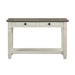 Granby Sofa Table in Brown/White - 5627NW-05 - FAMSA Furniture (TX)