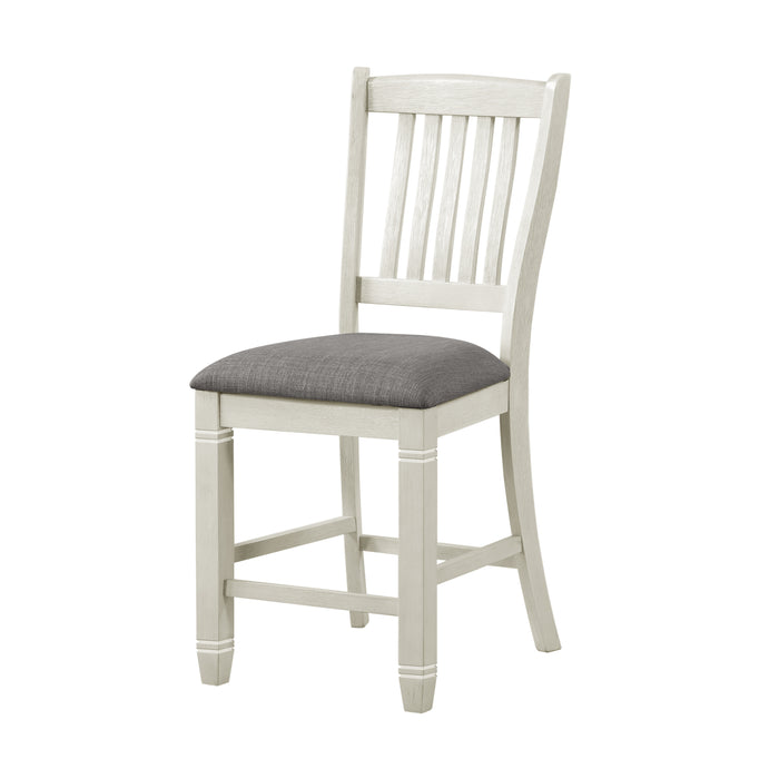 Granby Counter Height Chair in Brown/White/Gray - 5627NW-24 - FAMSA Furniture (TX)