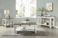 Granby Sofa Table in Brown/White - 5627NW-05 - FAMSA Furniture (TX)