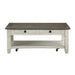 Granby Cocktail Table in Brown/White - 5627NW-30 - FAMSA Furniture (TX)