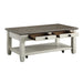 Granby Cocktail Table in Brown/White - 5627NW-30 - FAMSA Furniture (TX)