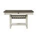 Granby 5pc Set (TB+4S) in Brown/White/Gray - 5627NW-36*5 - FAMSA Furniture (TX)