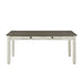 Granby 5pc Set (TB+4S) in White/Brown/Gray - 5627NW-72*5 - FAMSA Furniture (TX)