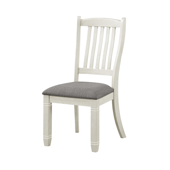 Granby Side Chair in White/Brown/Gray - 5627NWS - FAMSA Furniture (TX)