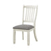 Granby Side Chair in White/Brown/Gray - 5627NWS - FAMSA Furniture (TX)