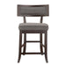 Oxton Counter Height Chair, Fabric in Brown/Cherry/Espresso - 5655-24FA - FAMSA Furniture (TX)