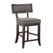 Oxton Counter Height Chair, Fabric in Brown/Cherry/Espresso - 5655-24FA - FAMSA Furniture (TX)