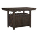 Oxton 5pc Set (TB+4S) in Brown/Cherry/Espresso - 5655-36*5FA - FAMSA Furniture (TX)