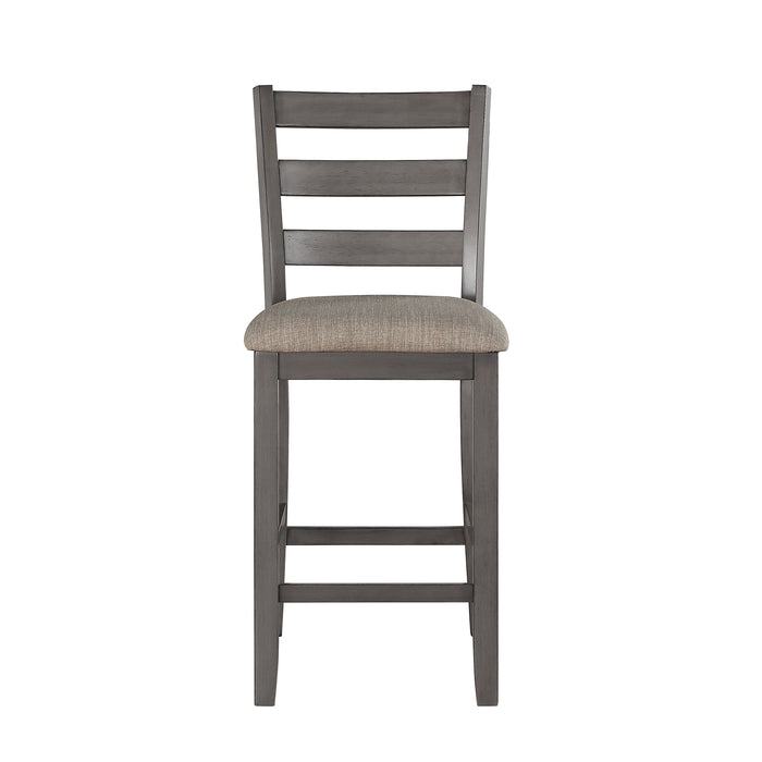 Sharon 5-Piece Pack Counter Height Set in Gray - 5659-36 - FAMSA Furniture (TX)