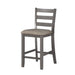 Sharon 5-Piece Pack Counter Height Set in Gray - 5659-36 - FAMSA Furniture (TX)