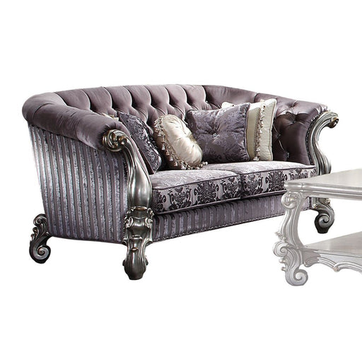 Loveseat w/5 Pillows