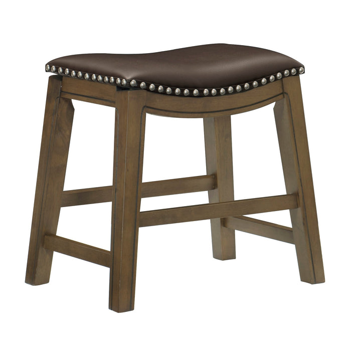 Ordway 18 Dining Stool, Brown in Brown - 5682BRW-18 - FAMSA Furniture (TX)