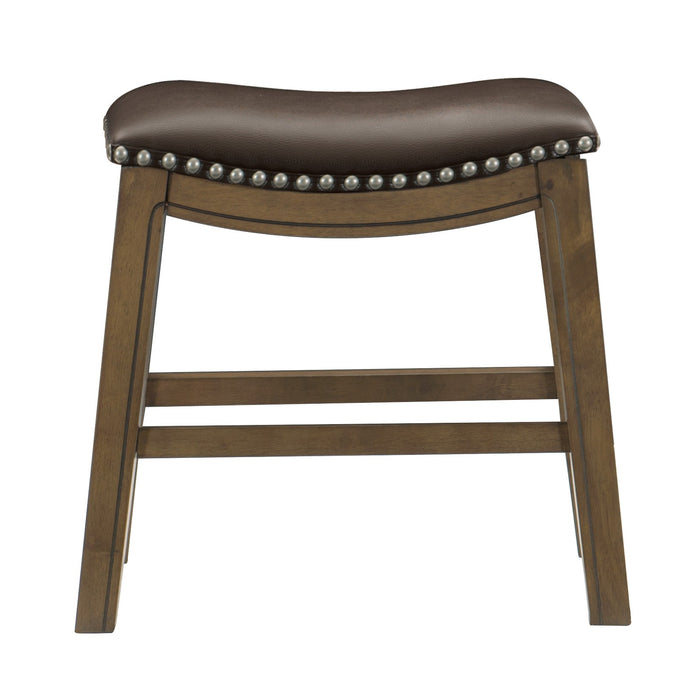 Ordway 18 Dining Stool, Brown in Brown - 5682BRW-18 - FAMSA Furniture (TX)