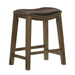 Ordway 24 Counter Height Stool, Brown in Brown - 5682BRW-24 - FAMSA Furniture (TX)