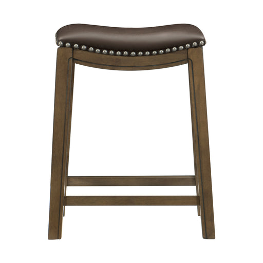 Ordway 24 Counter Height Stool, Brown in Brown - 5682BRW-24 - FAMSA Furniture (TX)