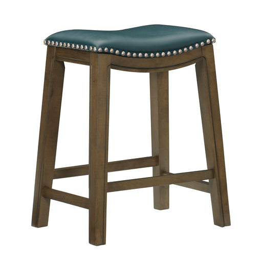 Ordway 24 Counter Height Stool, Green in Brown/Green - 5682GEN-24 - FAMSA Furniture (TX)