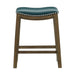 Ordway 24 Counter Height Stool, Green in Brown/Green - 5682GEN-24 - FAMSA Furniture (TX)
