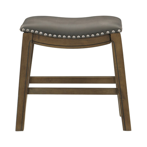 Ordway 18 Dining Stool, Gray in Gray/Brown - 5682GRY-18 - FAMSA Furniture (TX)