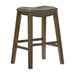 Ordway 29 Pub Height Stool, Gray in Gray/Brown - 5682GRY-29 - FAMSA Furniture (TX)