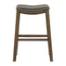 Ordway 29 Pub Height Stool, Gray in Gray/Brown - 5682GRY-29 - FAMSA Furniture (TX)