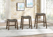 Ordway 29 Pub Height Stool, Gray in Gray/Brown - 5682GRY-29 - FAMSA Furniture (TX)