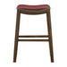 Ordway 29 Pub Height Stool, Red in Red/Brown - 5682RED-29 - FAMSA Furniture (TX)