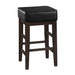 Pittsville Counter Height Stool in Black/Espresso - 5684BK-24 - FAMSA Furniture (TX)