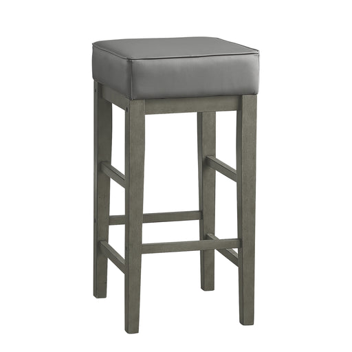 Pittsville Pub Height Stool in Gray - 5684GY-29 - FAMSA Furniture (TX)
