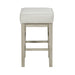 Pittsville Counter Height Stool in White/Beige - 5684WH-24 - FAMSA Furniture (TX)
