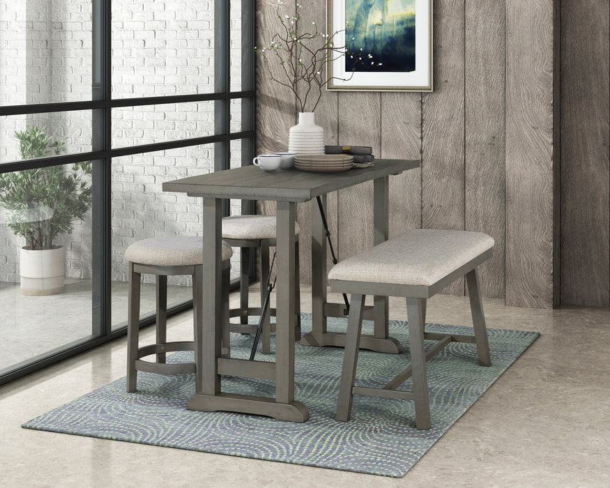Auburndale Counter Height Table in Gray - 5685-32 - FAMSA Furniture (TX)