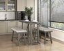 Auburndale Counter Height Table in Gray - 5685-32 - FAMSA Furniture (TX)
