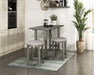 Auburndale Counter Height Table in Gray - 5685-32 - FAMSA Furniture (TX)