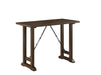 Bracknell 3-Piece Pack Counter Height Set in Brown/Cherry - 5686-32 - FAMSA Furniture (TX)