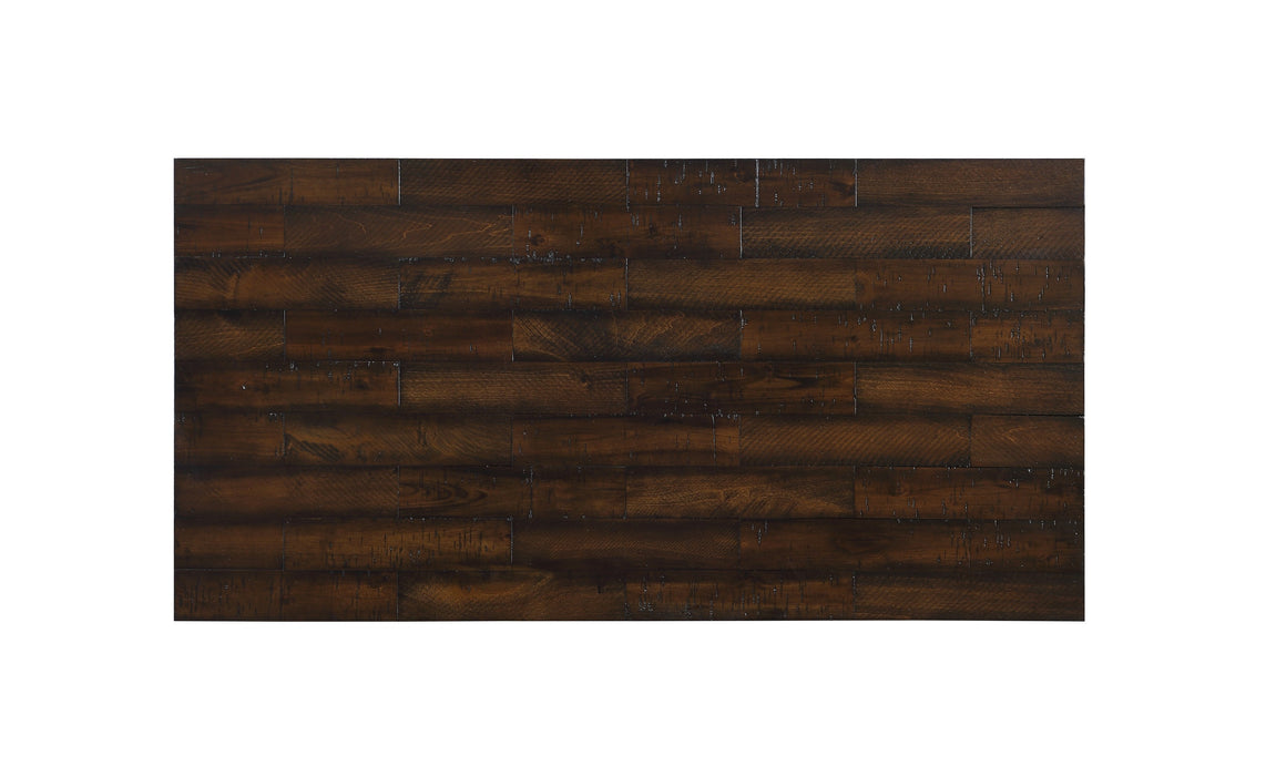 Bracknell 3-Piece Pack Counter Height Set in Brown/Cherry - 5686-32 - FAMSA Furniture (TX)