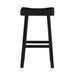 Caspian PUB HEIGHT STOOL in Black - 5687BLK-29 - FAMSA Furniture (TX)
