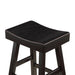 Caspian PUB HEIGHT STOOL in Black - 5687BLK-29 - FAMSA Furniture (TX)