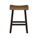 Caspian COUNTER HEIGHT STOOL in Black/Brown - 5687BTT-24 - FAMSA Furniture (TX)