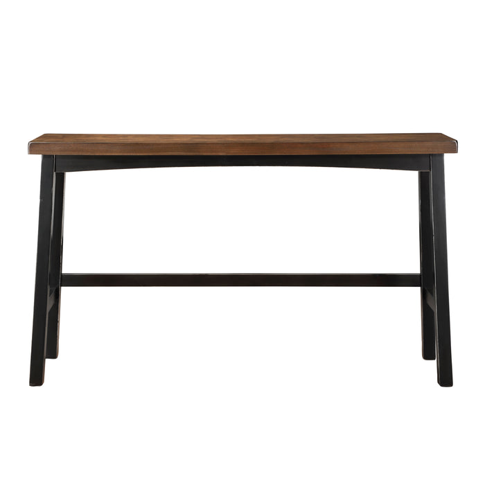 Caspian 4-Piece Pack Pub Height Set in Black/Brown - 5687BTT-424P - FAMSA Furniture (TX)
