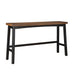 Caspian 4-Piece Pack Pub Height Set in Black/Brown - 5687BTT-424P - FAMSA Furniture (TX)
