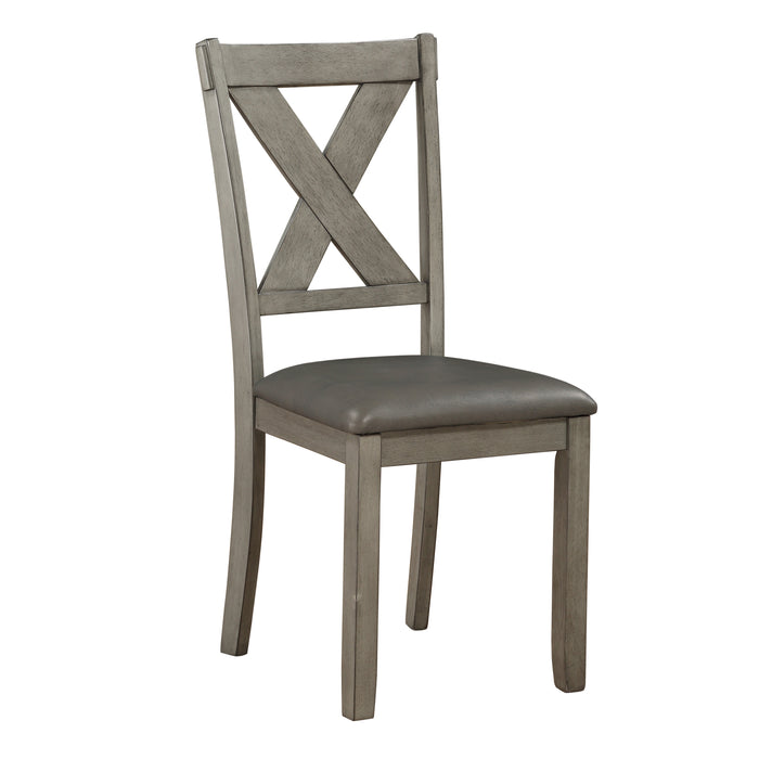 Holders 6-Piece Pack Dinette Set in Gray - 5693 - FAMSA Furniture (TX)
