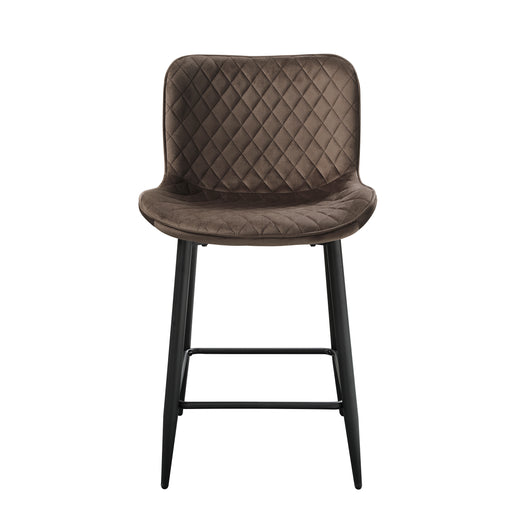 Nya Counter Height Chair in Black/Brown - 5695BRW-24 - FAMSA Furniture (TX)