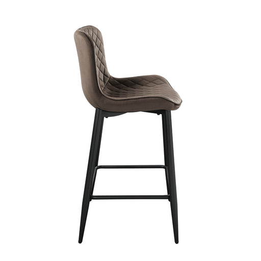 Nya Counter Height Chair in Black/Brown - 5695BRW-24 - FAMSA Furniture (TX)
