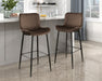 Nya Pub Height Chair in Black/Brown - 5695BRW-29 - FAMSA Furniture (TX)