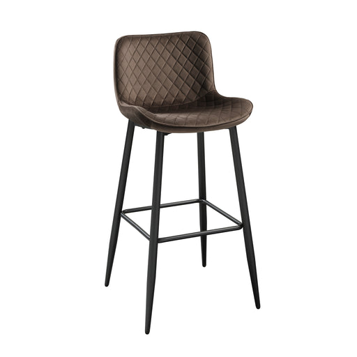 Nya Pub Height Chair in Black/Brown - 5695BRW-29 - FAMSA Furniture (TX)